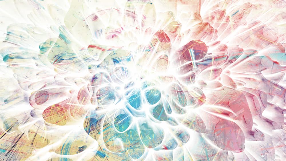Luminous Organic Flow by Rafal Kulik — canvas wall art