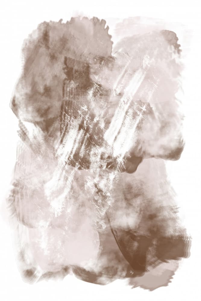 Earthy Abstract Flow by Martina — canvas wall art