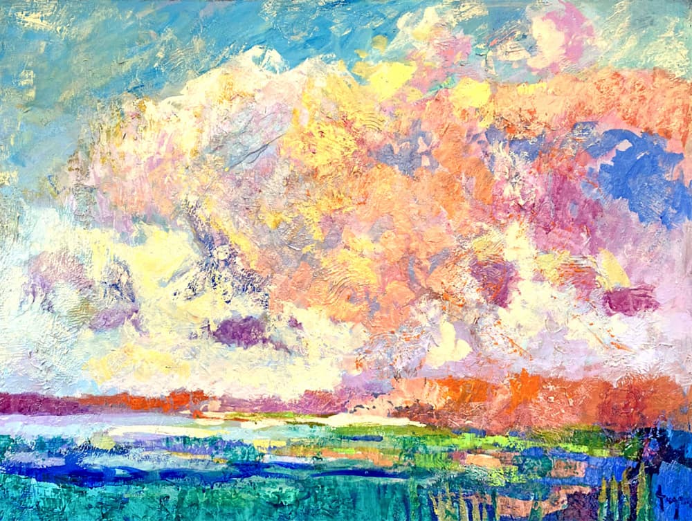 Vibrant Horizon by Dorothy Fagan — canvas wall art