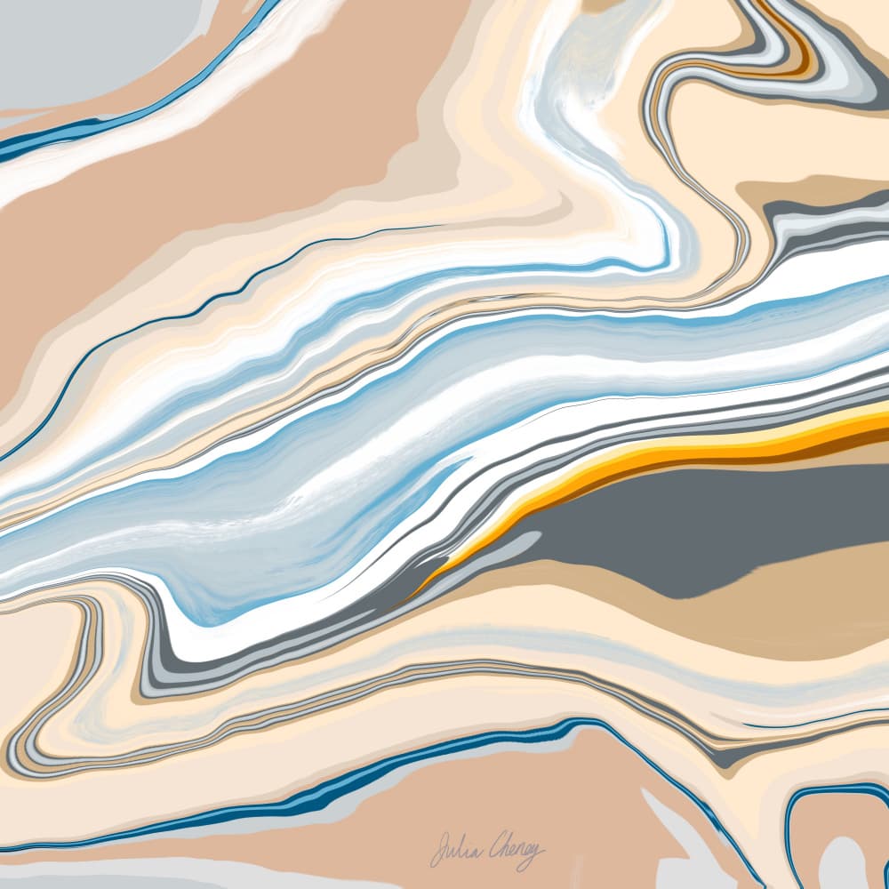 Flow State 1 Julia Cheney by Julia Cheney — canvas wall art