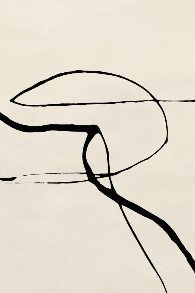Turning line by Treechild — canvas wall art
