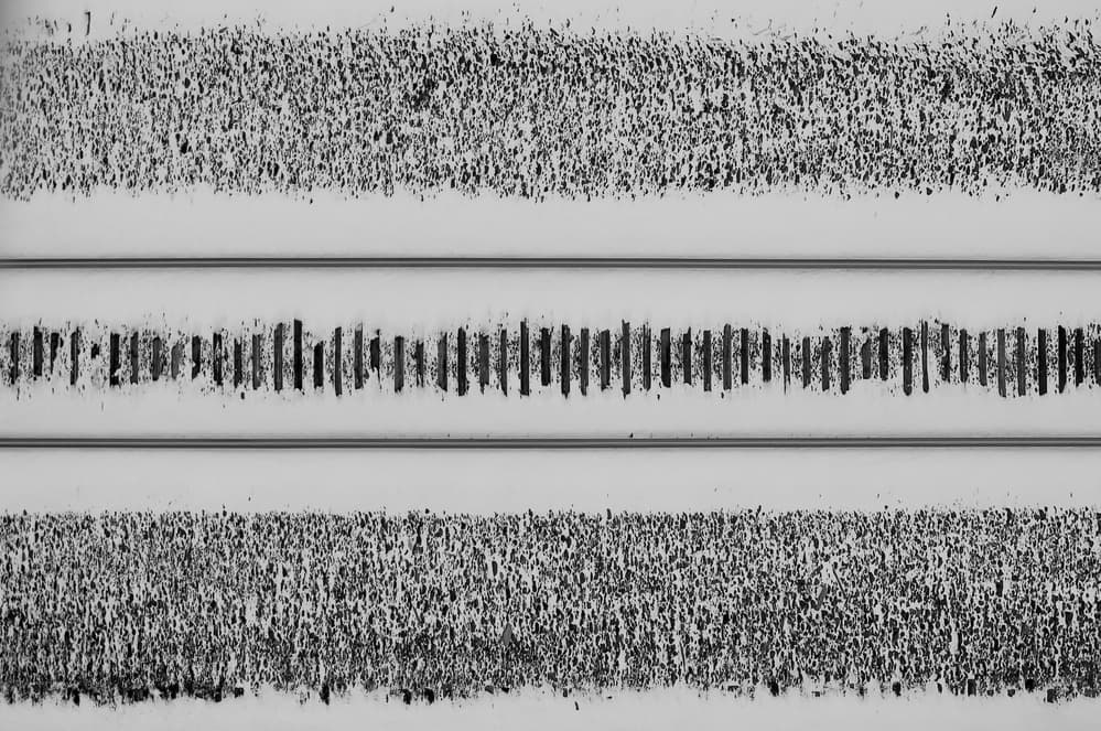 Railroad by Jian Wang — canvas wall art