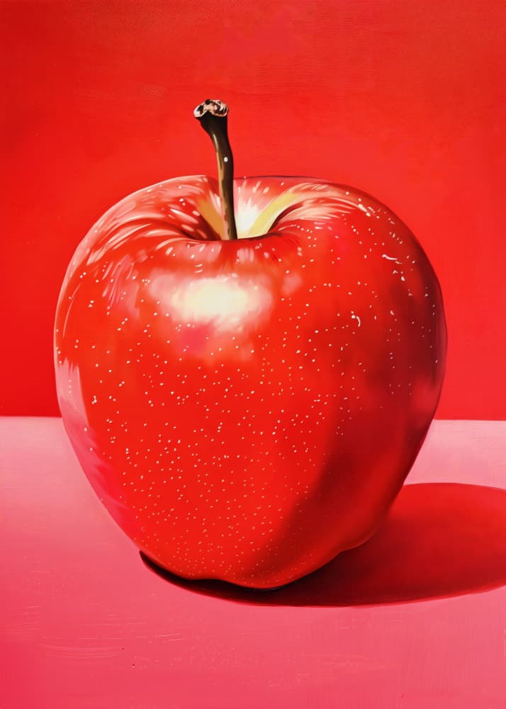 Red Apple by Andreas Magnusson — canvas wall art
