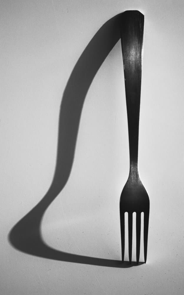 Fork's Long Shadow by Selaru Ovidiu — canvas wall art
