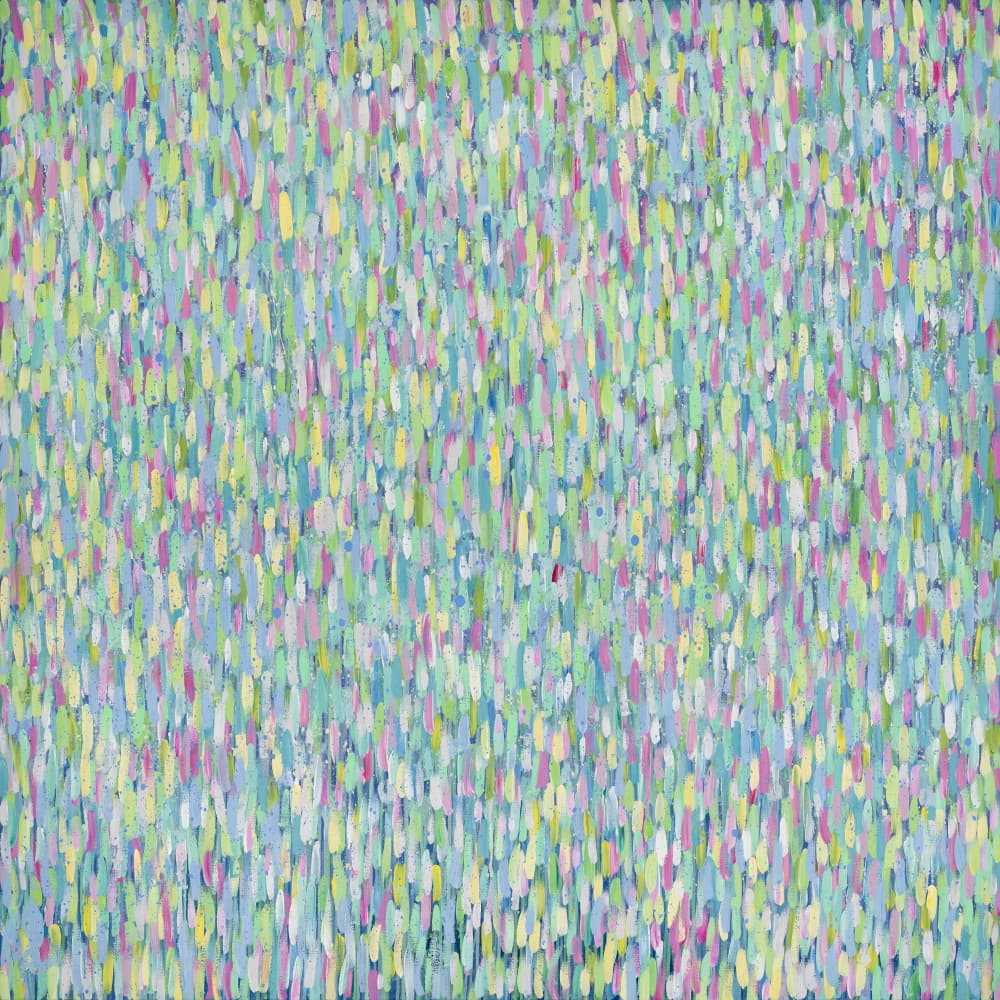 Colorful Brushstroke Abstract by Helen Joynson — canvas wall art