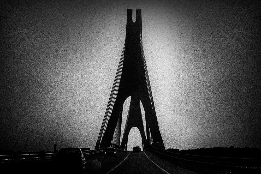 Modern Bridge Ascent by Paulo Abrantes — canvas wall art