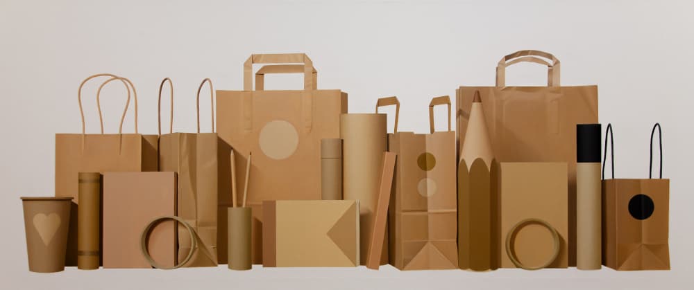 Brown Paper Still Life by Ildefonso Martín — canvas wall art