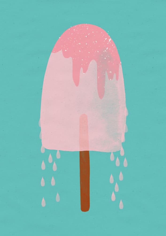 Melting Delight by Treechild — canvas wall art