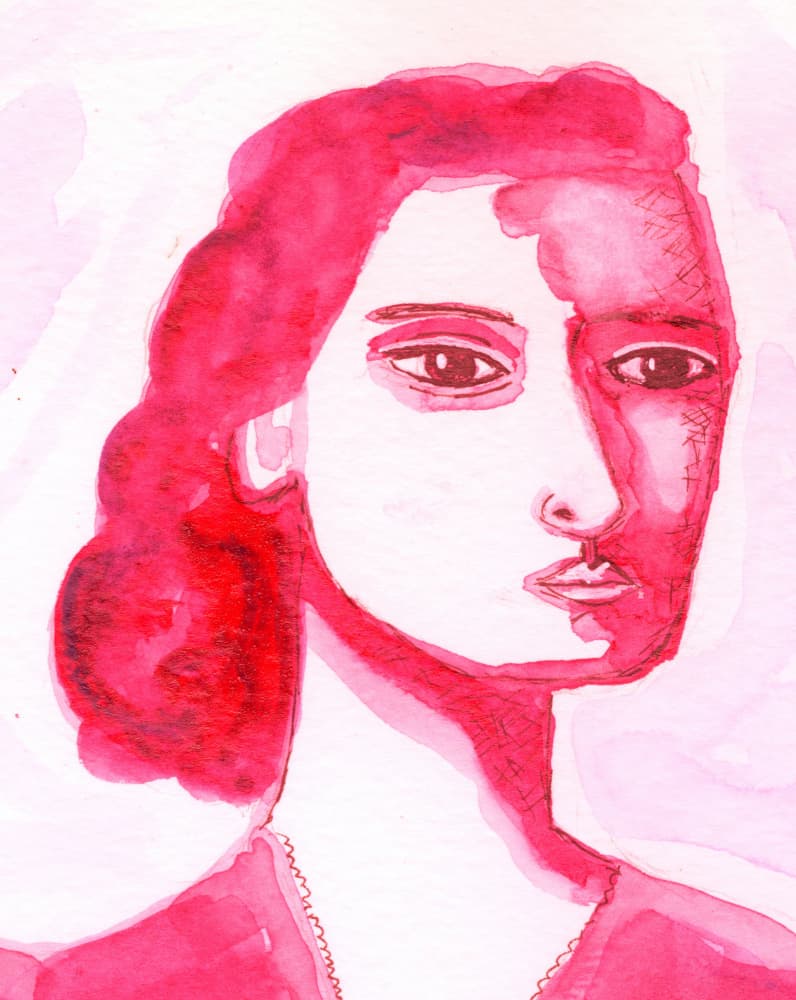 The deep thinker by Sharyn Bursic — canvas wall art