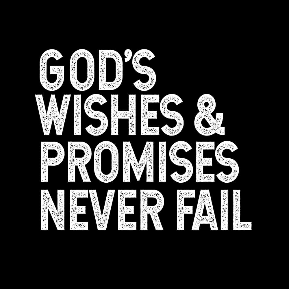 God's Promises Never Fail by Happie Eagle — canvas wall art