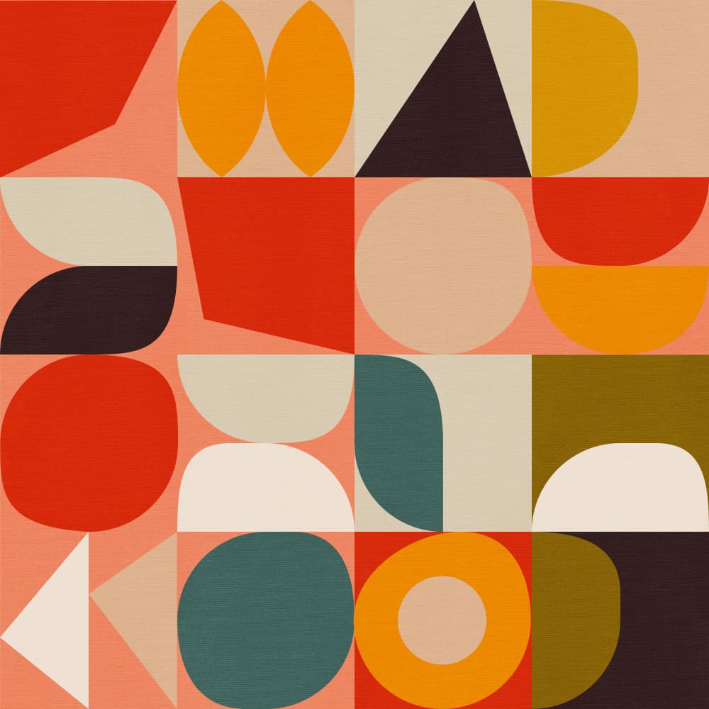 Bauhaus New 4 by Ana Rut Bre — canvas wall art