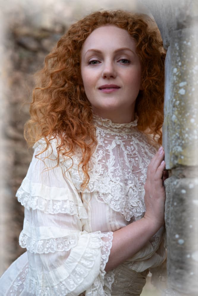 Timeless Redhead Beauty by Jan Slotboom — canvas wall art