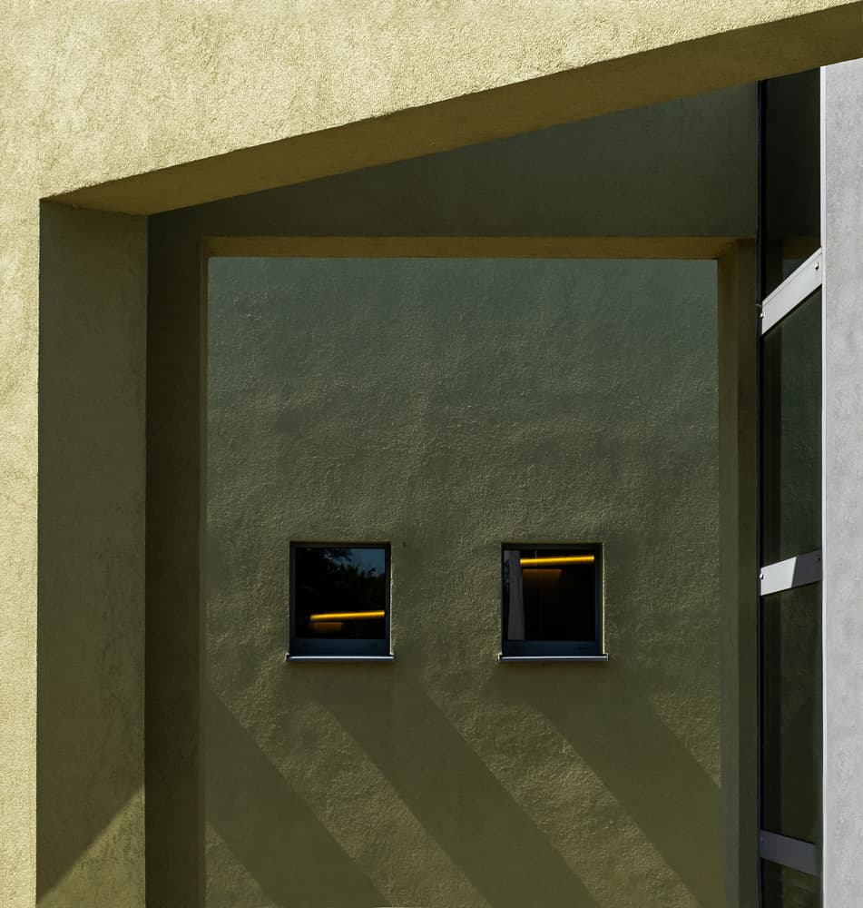 Geometric Facade Shadows by Lus Joosten — canvas wall art