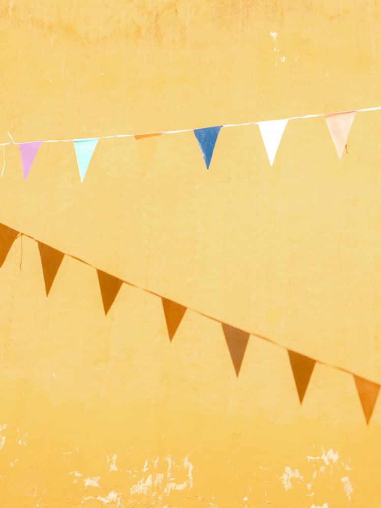 Mexican Flags by Raisa Zwart — canvas wall art
