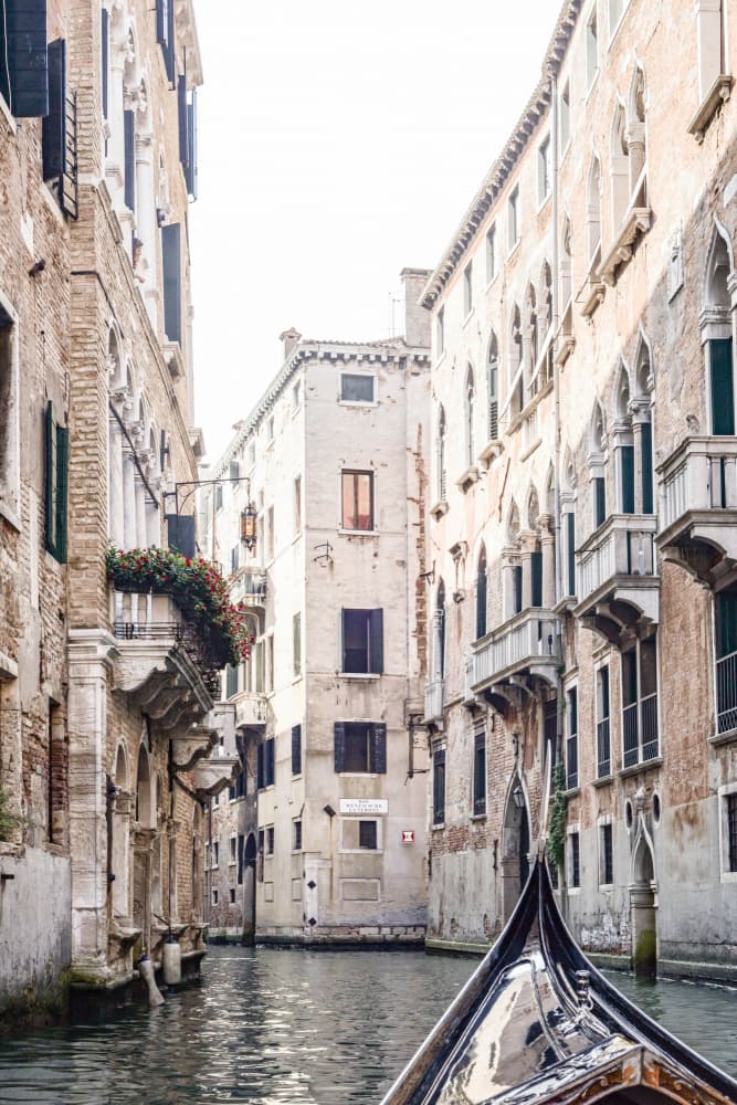 Venice Gondola Ride by Talitha McQueen — canvas wall art