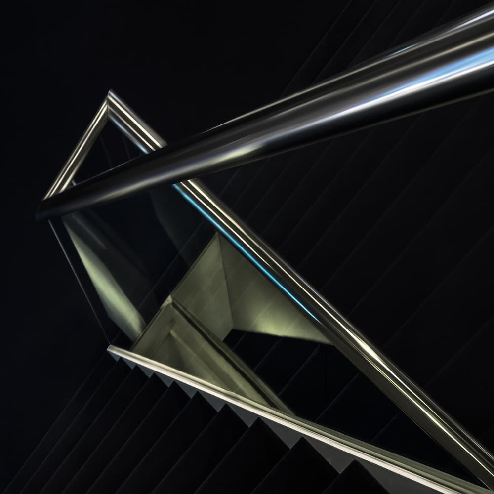 Abstract Geometric Structure by Gilbert Claes — canvas wall art