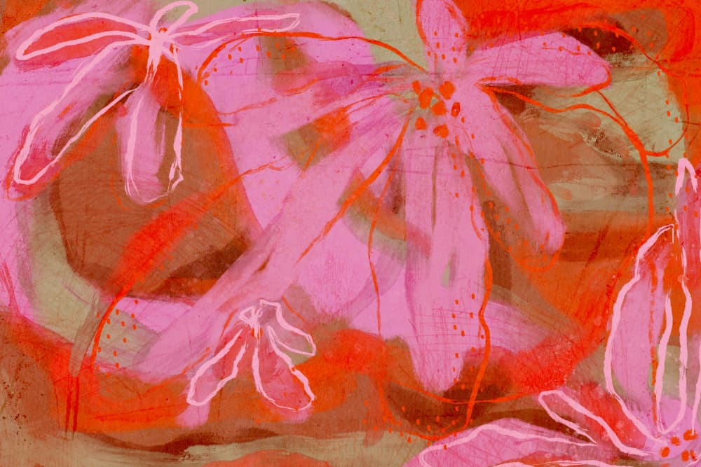 Petal Whispers by Treechild — canvas wall art
