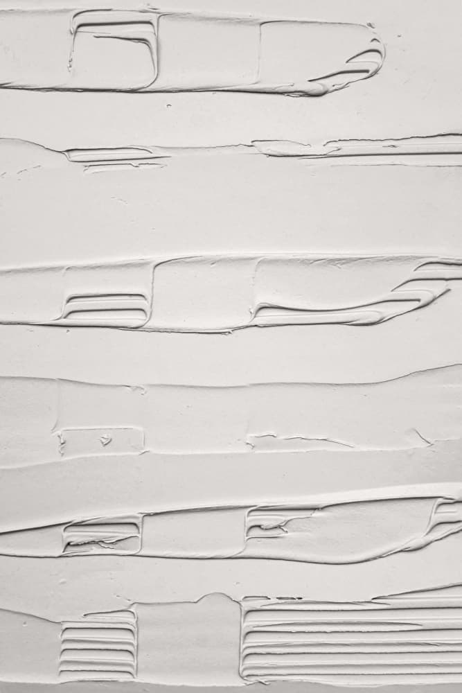 Abstract White Relief by Pictufy Studio III — canvas wall art