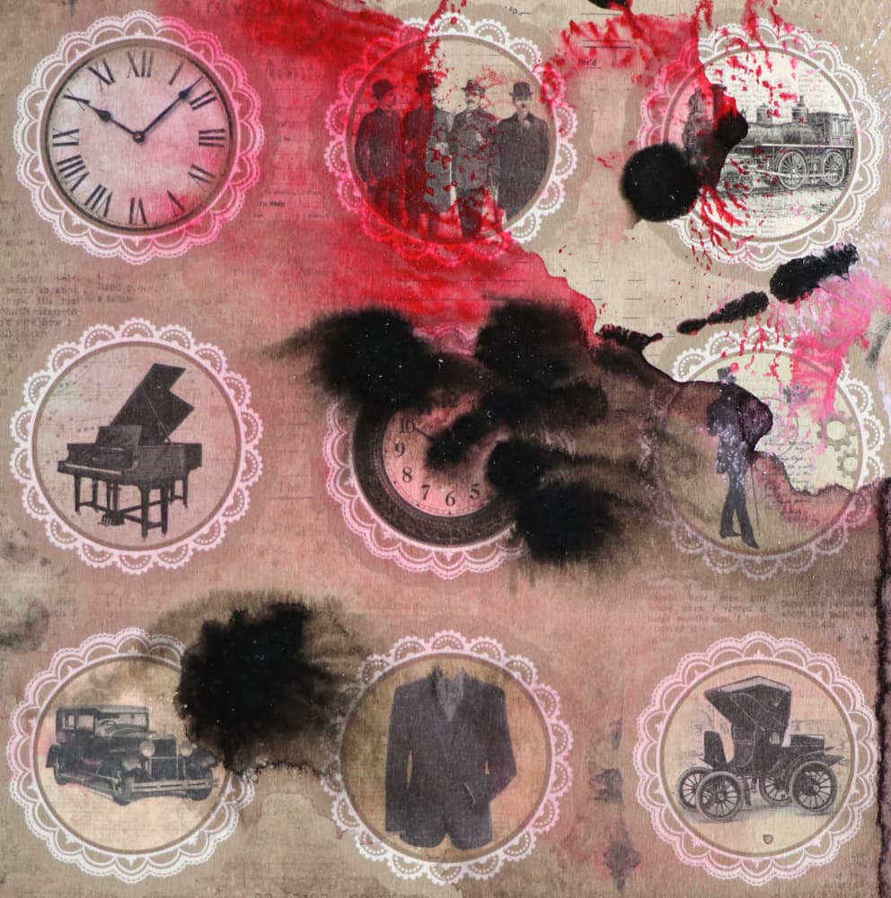Vintage Time Machines by Santhosh ch — canvas wall art