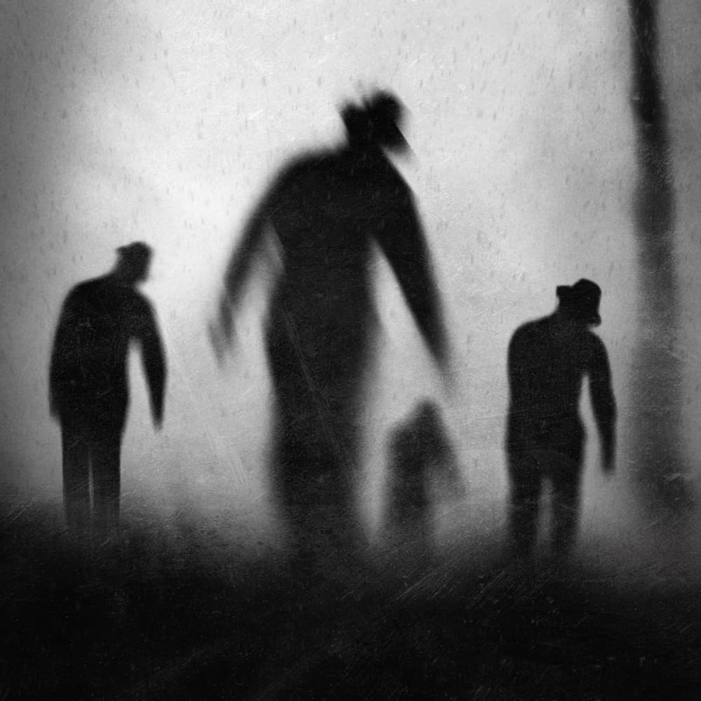 Mysterious Walking Figures by Jay Satriani — canvas wall art