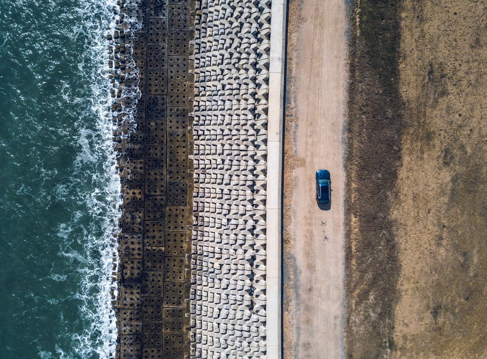 Coastal Road Trip by Zhou Chengzhou — canvas wall art