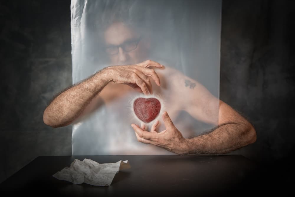 Protecting Inner Heart by Vito Guarino — canvas wall art