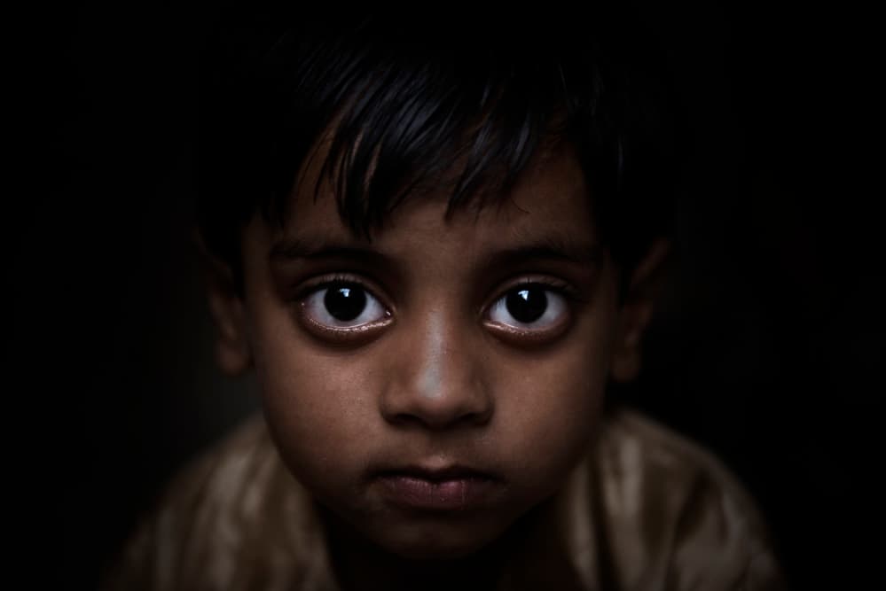 Deep Soulful Eyes by Mohammed Al Sulaili — canvas wall art