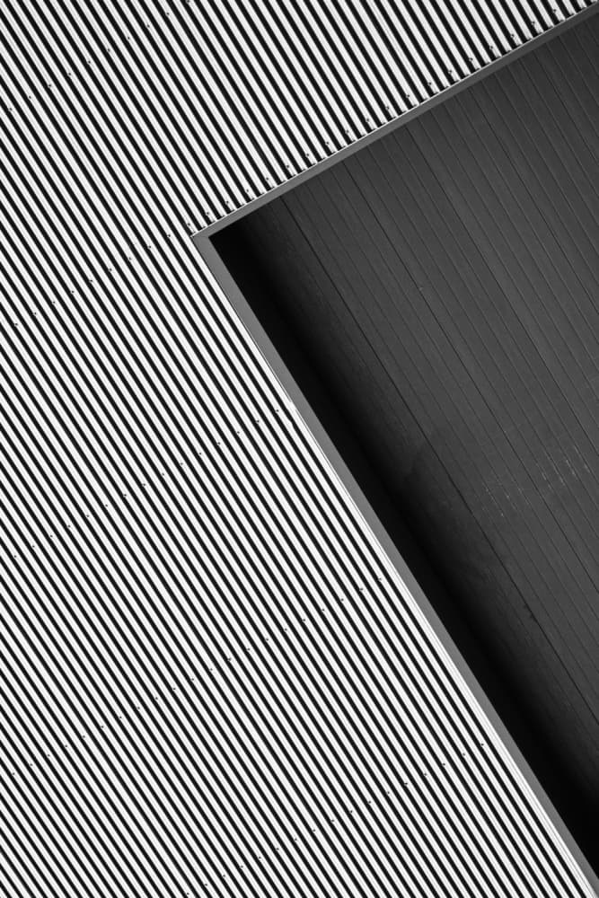 Contrasting Geometric Patterns by Paulo Abrantes — canvas wall art