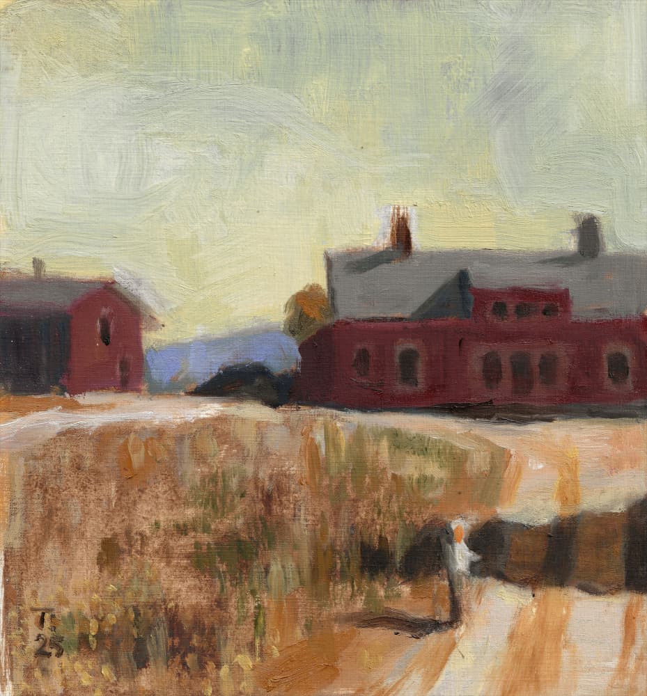 Rustic Farm Landscape by Tore Bahnson — canvas wall art
