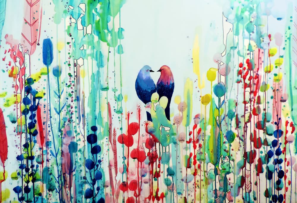 Our Story by Sylvie Demers — canvas wall art