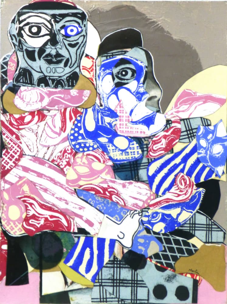 Vibrant Pop Figures by Pascal Marlin — canvas wall art