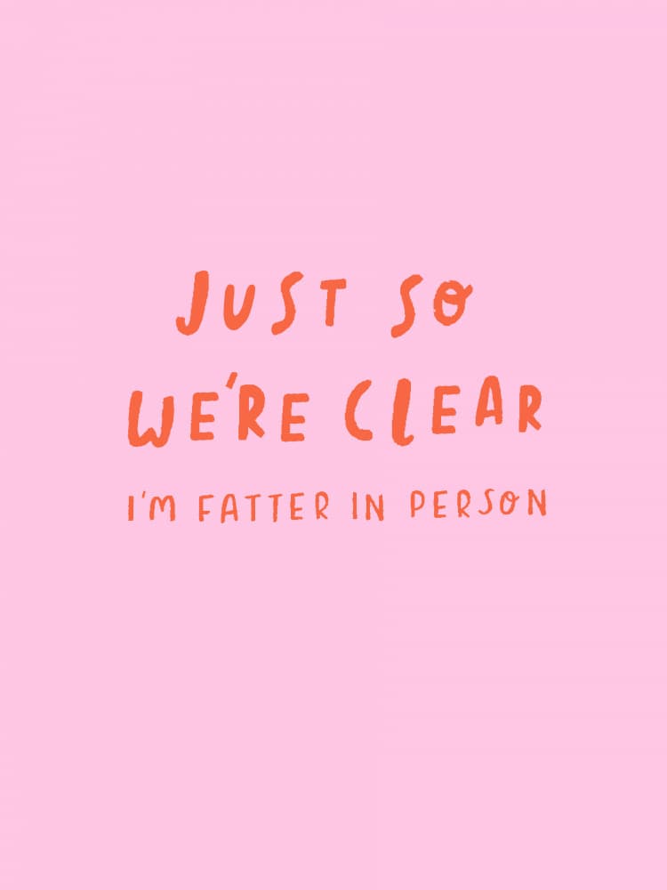Just So We're Clear by Aislinn Simmonds — canvas wall art