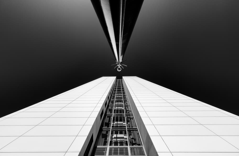 Modern Urban Perspective by Michiel Hageman — canvas wall art