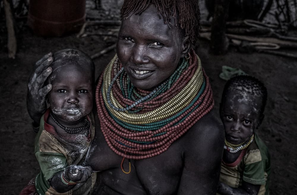 Motherhood In Africa by Joxe Inazio Kuesta Garmendia — canvas wall art