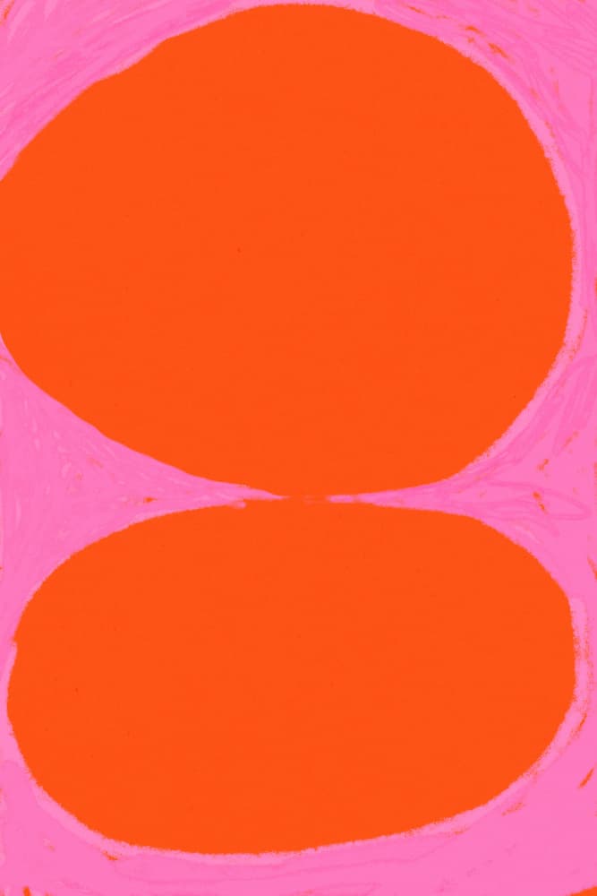 Orangebalance by Treechild — canvas wall art