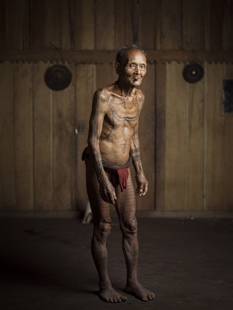 Tribal Elder Portrait by Matt Jacob — canvas wall art