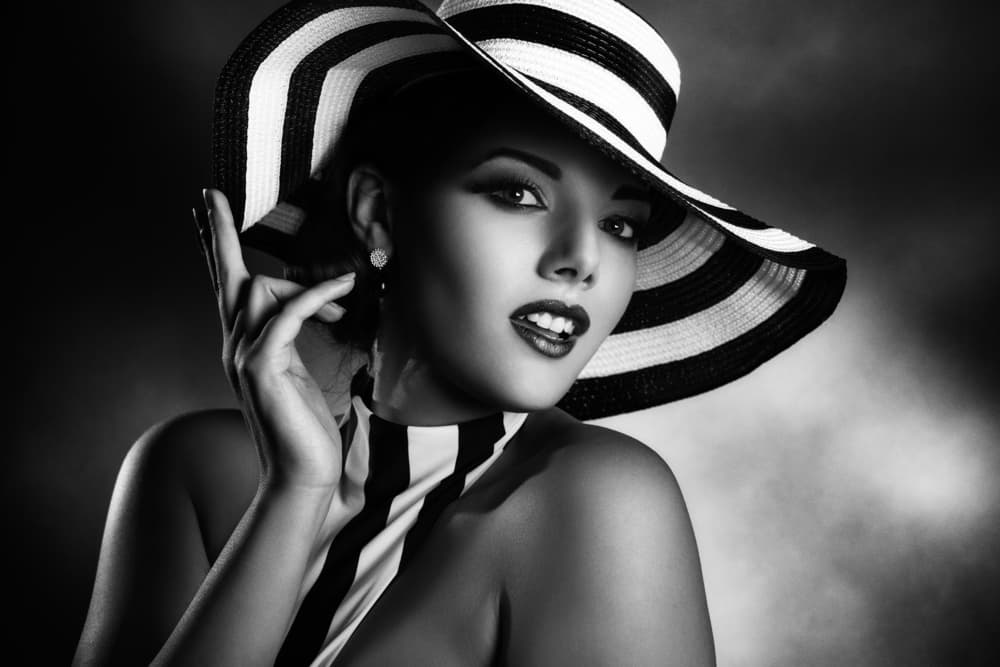 Black and White Glamour by Peppe Tambè — canvas wall art