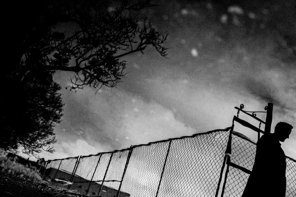 Dramatic Urban Solitude by Andrew Wixson — canvas wall art