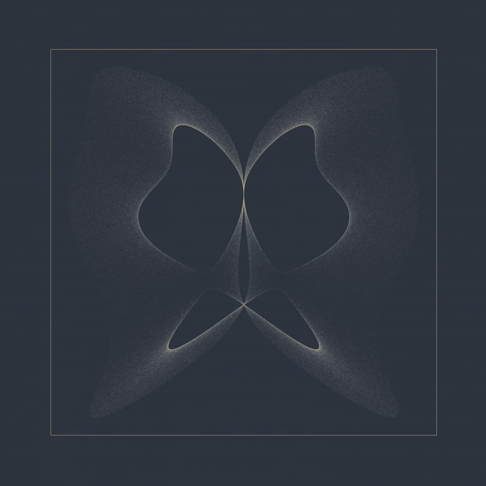 Ethereal Dark Symmetry by AV11 — canvas wall art
