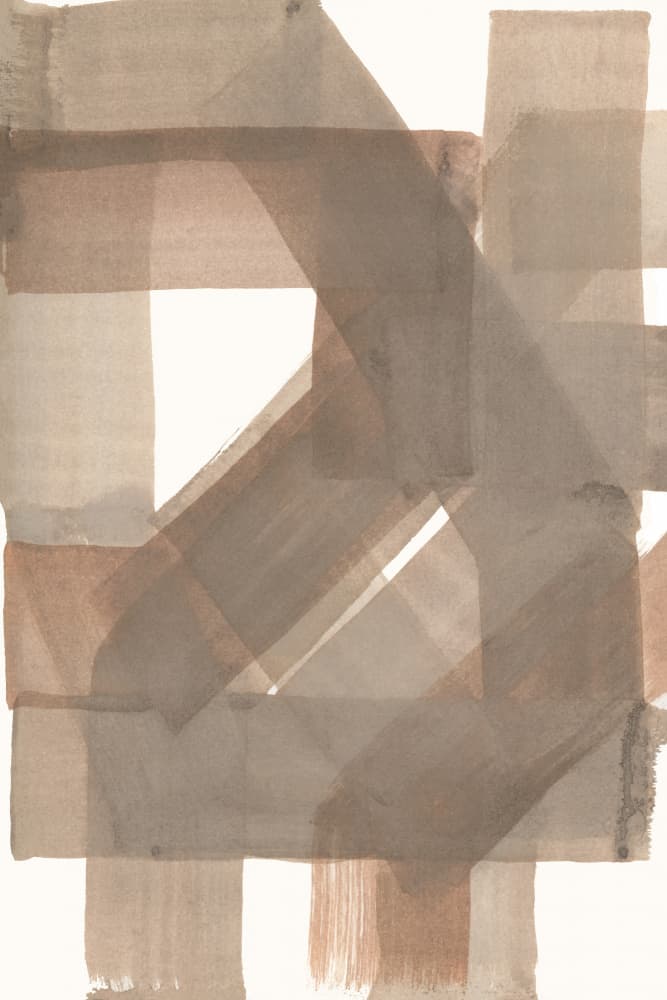 Layered Earth Tones by cartissi — canvas wall art