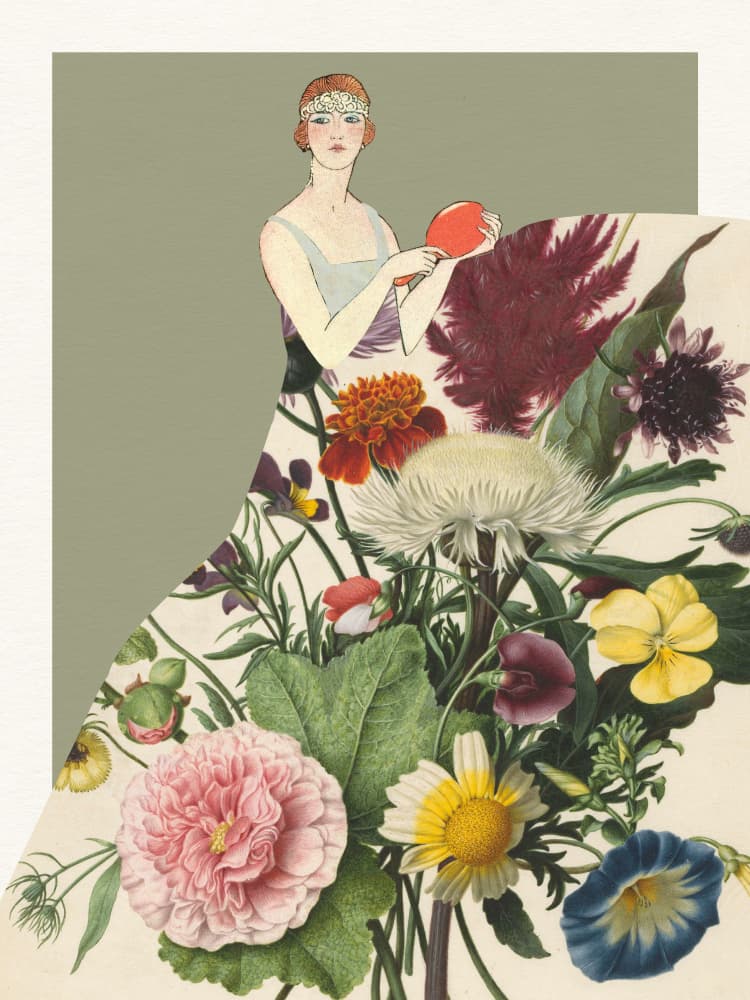 Flapper Floral Fashion