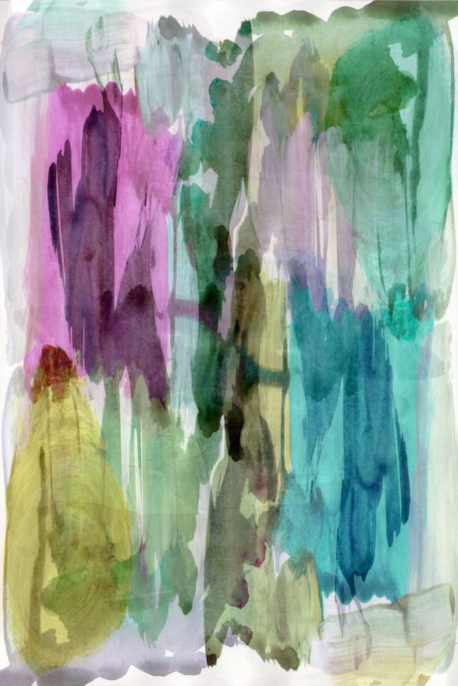 Vibrant Abstract Flow by cartissi — canvas wall art
