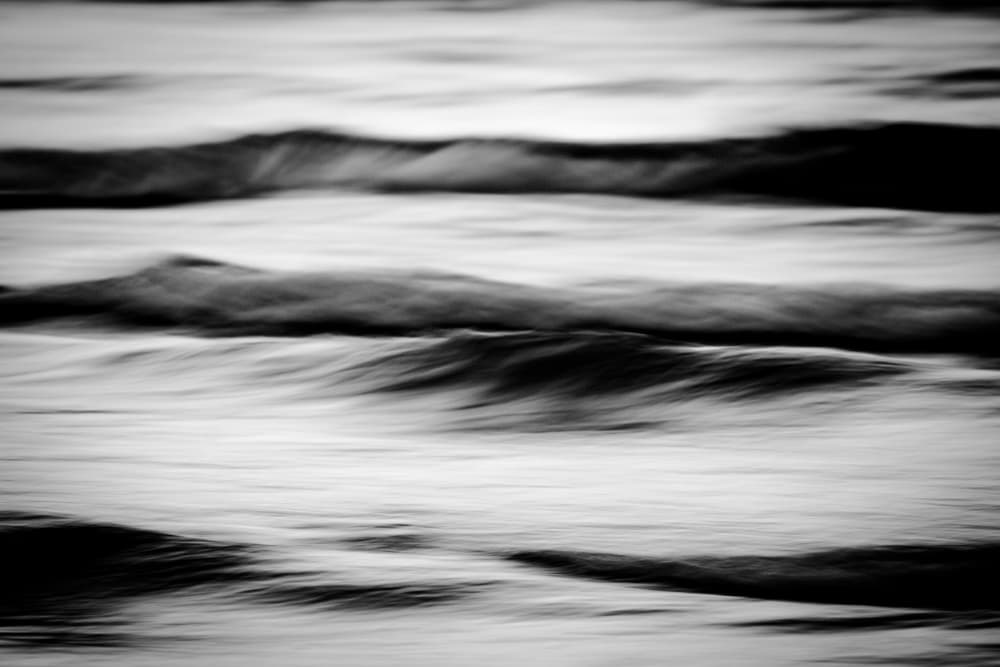 Blurred Ocean Waves by Tal Paz-Fridman — canvas wall art