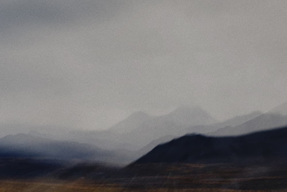 Misty Mountain Layers by Imaginative — canvas wall art