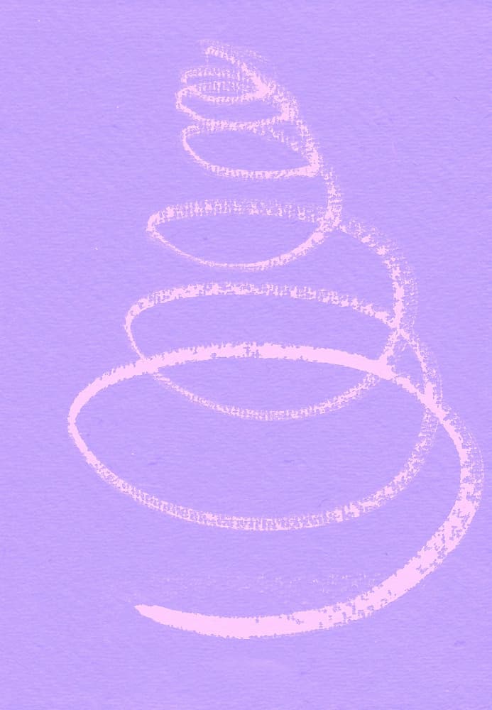 Purple Abstract Spiral by Santhosh ch — canvas wall art