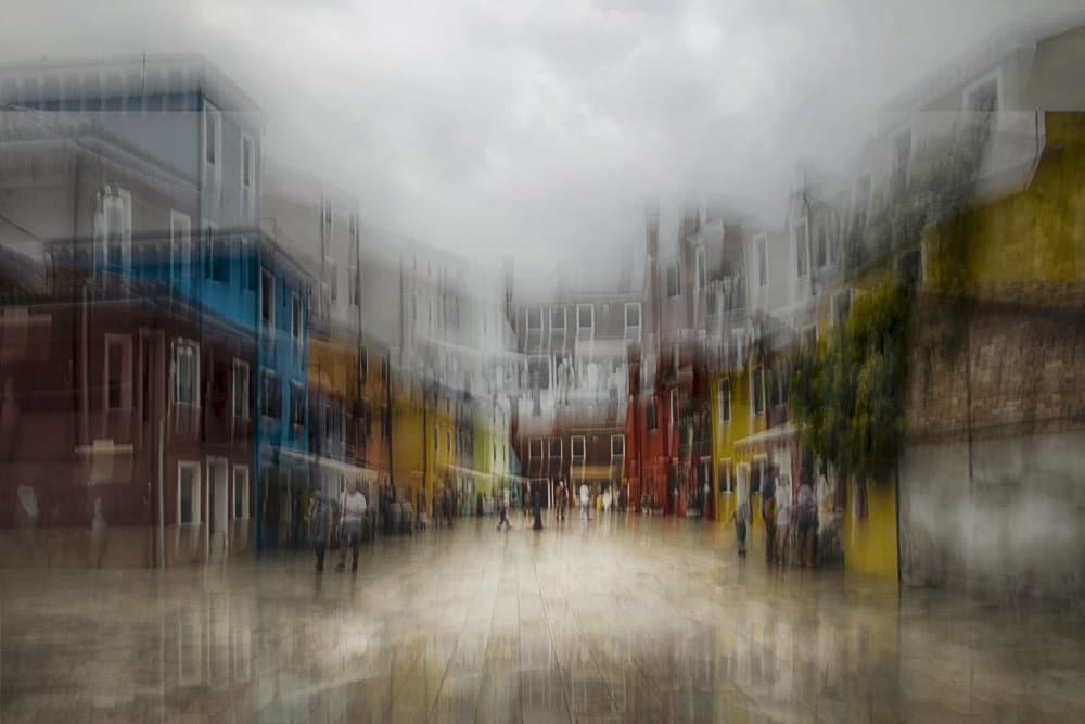 Vibrant Street Impressions by Silvana Pitussi — canvas wall art