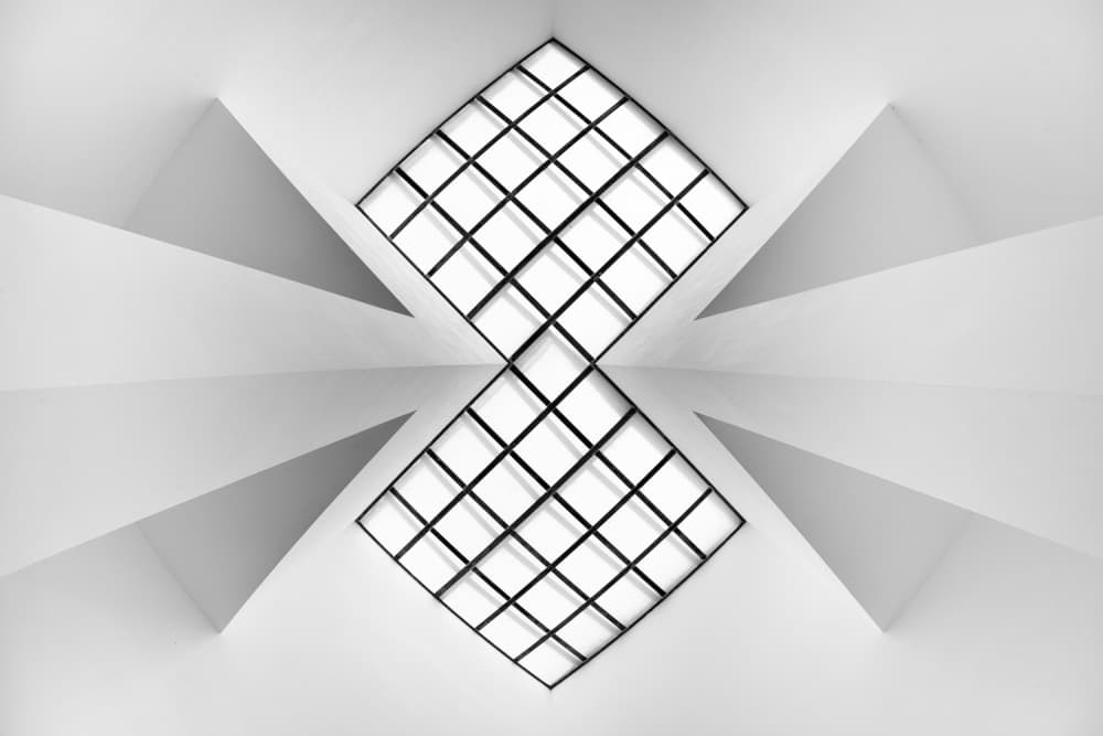 Modern Geometric Symmetry by Jeroen van de Wiel — canvas wall art