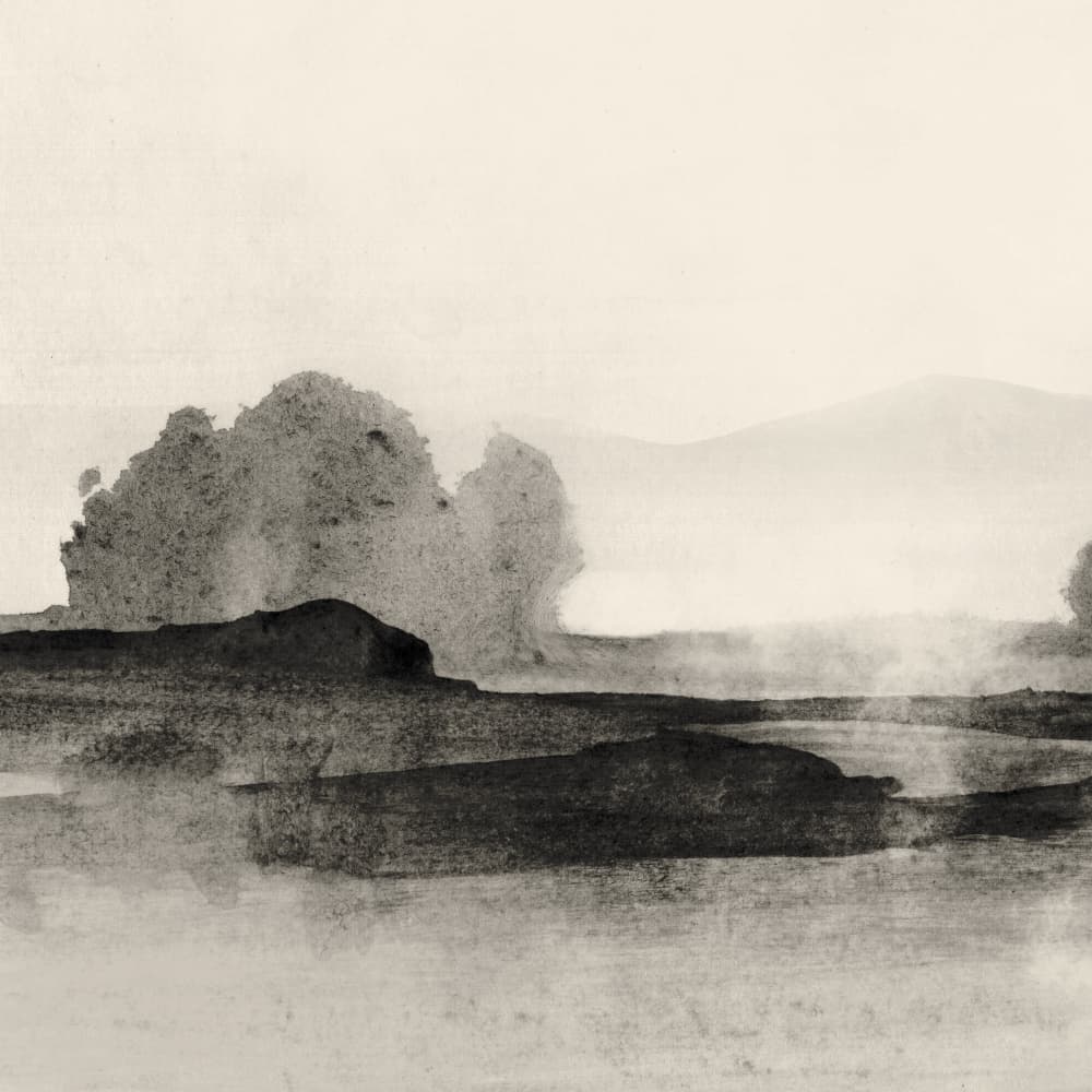 Land 1 by Dan Hobday — canvas wall art