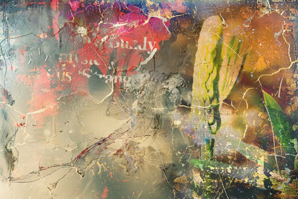 Distressed Urban Abstract by Rafal Kulik — canvas wall art