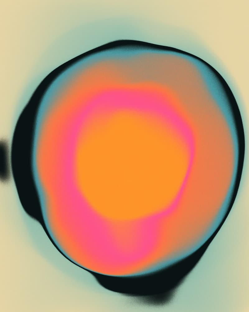 Vibrant Color Gradient by Jazzberry Blue — canvas wall art